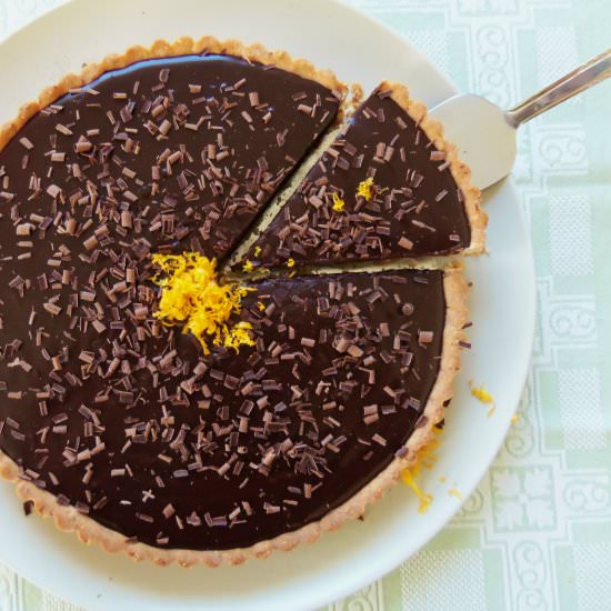 Chocolate Tart - Recipe photo by simplyromanesco