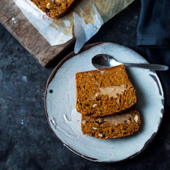 Carrot Cake with Persimmon Cream - Recipe photo by jernejkitchen