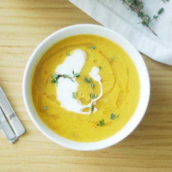 Spiced Parsnip Soup - Recipe photo by heartandbowl