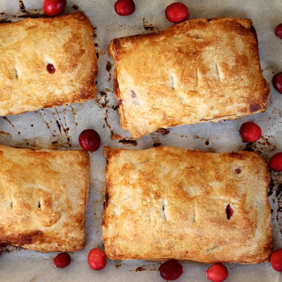 Cranberry Apple Hand Pies - Recipe photo by Everyday Gourmet with Blakely