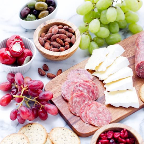 Snack Tray - Recipe photo by lslfunblog