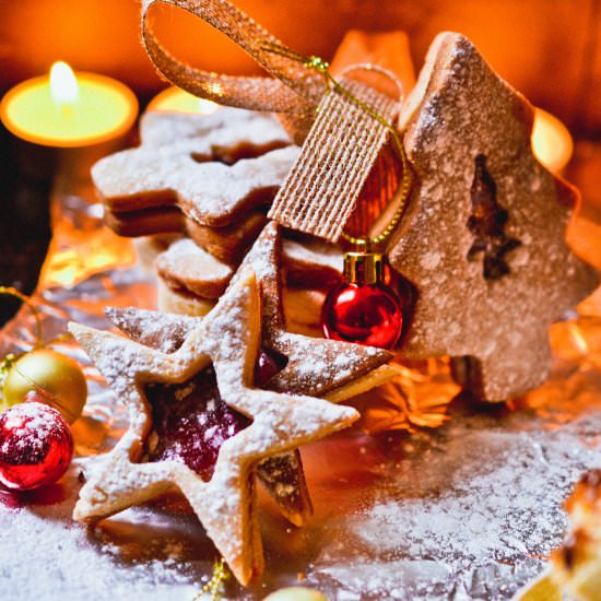 Christmas Double Decker Cookies - Recipe photo by Health Inspirations