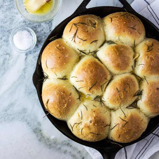 Parker House Skillet Rolls - Recipe photo by Stiers Aesthetic