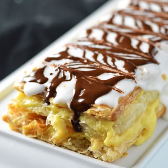 Mille-Feuille - Recipe photo by omgfood.com