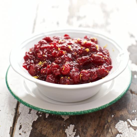 Homemade Cranberry Sauce - Recipe photo by marla meridith