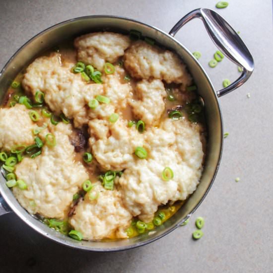 Turkey and Dumplings - Recipe photo by Lisa G Cooks