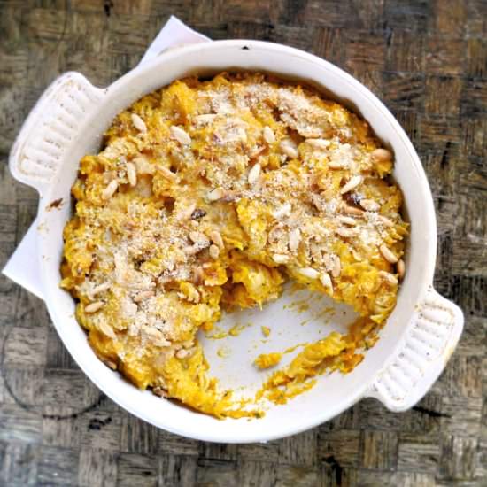 Butternut Pasta Bake - Recipe photo by foodidies