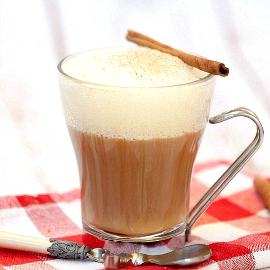 Dairy Free Eggnog Latte - Recipe photo by Food Done Light