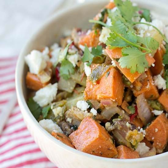 Sweet Potato Salad With Bacon - Recipe photo by thetomatotart