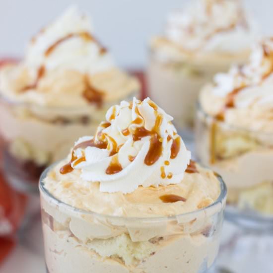 Pumpkin Cheesecake Trifle - Recipe photo by A Classic Twist