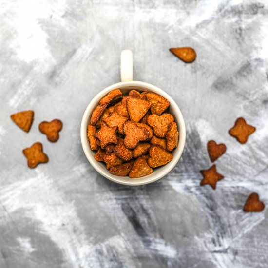 Mini Peanut Butter Cookies - Recipe photo by My Fat Me Ania