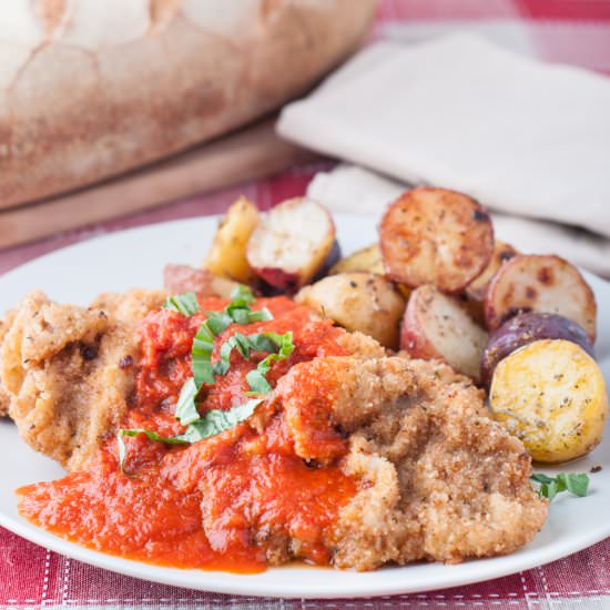 Breaded Veal Cutlets – Fettini - Recipe photo by photosandfood
