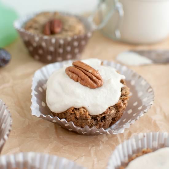 Cinnamon Roll Muffins - Recipe photo by The.Organic.Dietitian