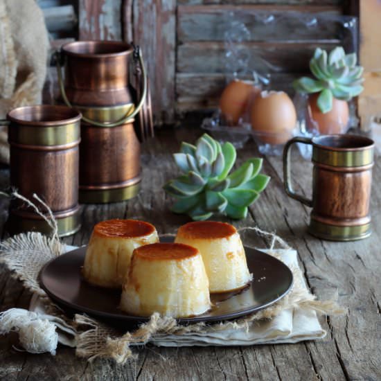 Condensed milk pudding - Recipe photo by Mi Gran Diversion