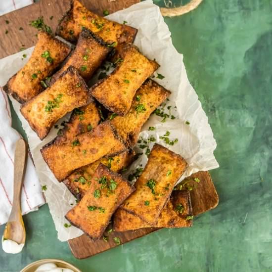 Mini Taco Pizza Pockets - Recipe photo by the cookie rookie