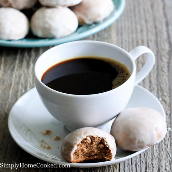 Russian Pryaniki with Mint Glaze - Recipe photo by simplyhomecooked