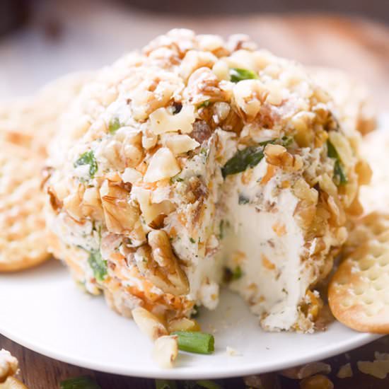 Cheddar Bacon Ranch Cheese Ball - Recipe photo by recipe-diaries