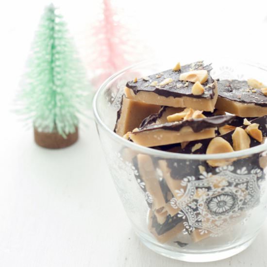 Hazelnut English Toffee - Recipe photo by OhSoDelicioso