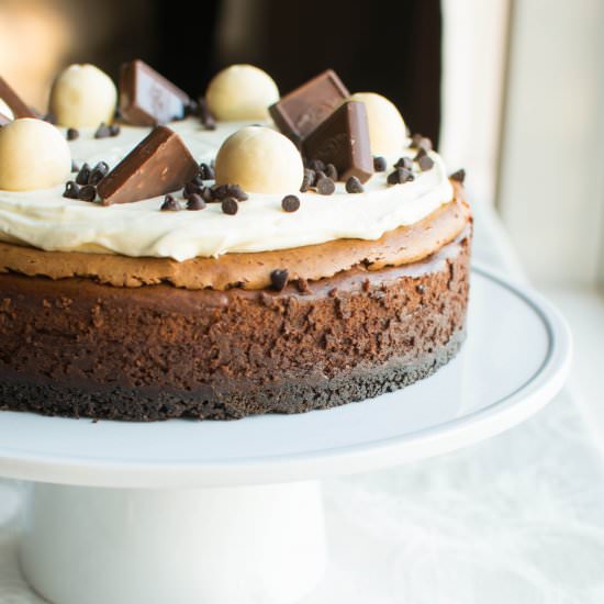 Triple Chocolate Cheesecake - Recipe photo by A baJillian Recipes