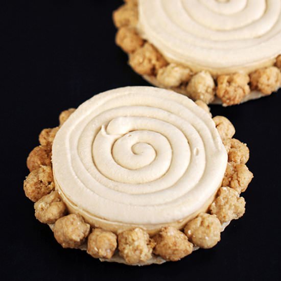 White Chocolate-Cashew entremet - Recipe photo by The_Cookie_Fairy