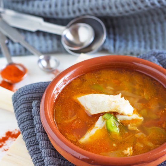 Fisherman’s Soup - Recipe photo by Happy Foods Tube