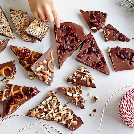 Chocolate Bark - Recipe photo by Sweet Potato Chronicles