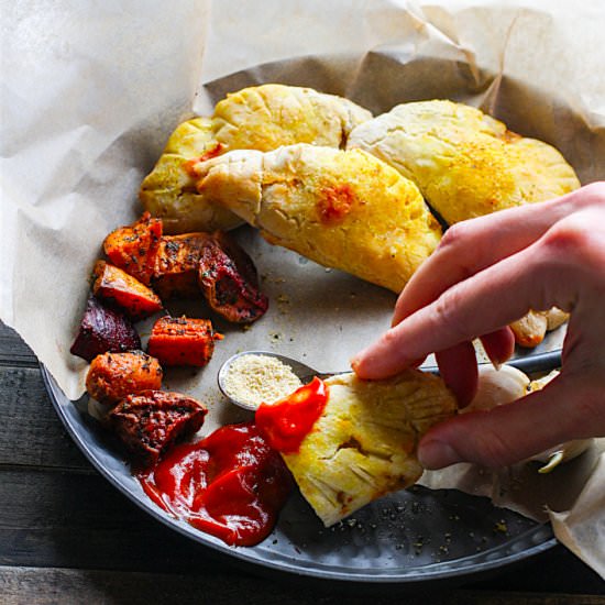 Honey Ham Sweet Potato Empanadas - Recipe photo by Cotter Crunch