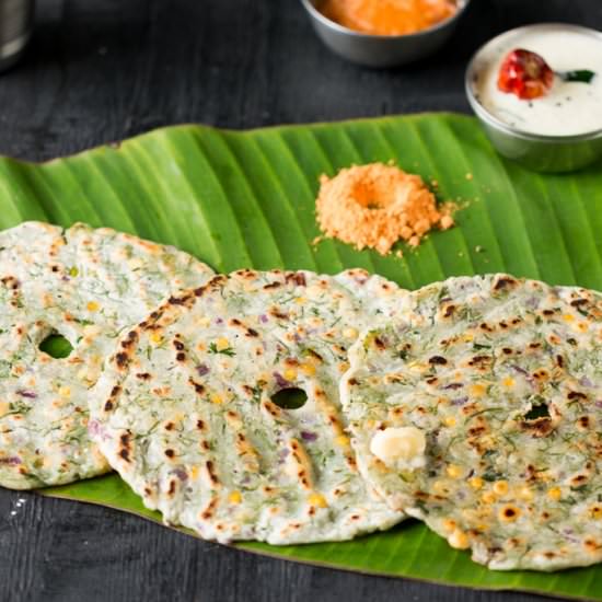Akki Rotti - Recipe photo by currytrail