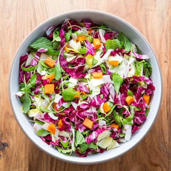 Persimmon & Endive Salad - Recipe photo by thegantzery