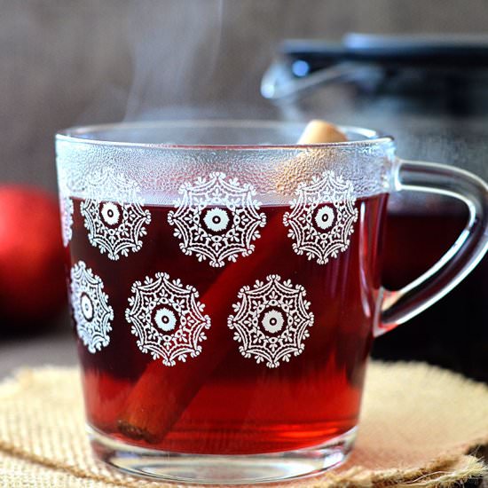 Mulled Hibiscus Tea - Recipe photo by Natural Fit Foodie