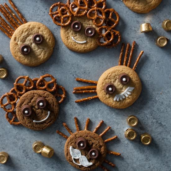 Friendly Face Rolo Pretzel People - Recipe photo by Handmade Charlotte