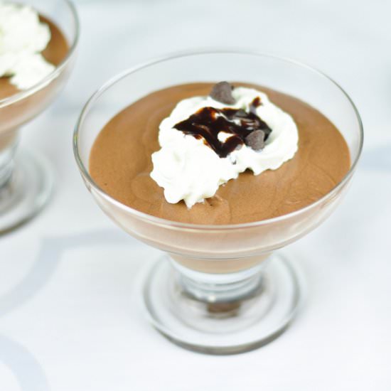 Eggless Chocolate Mousse - Recipe photo by Antonet