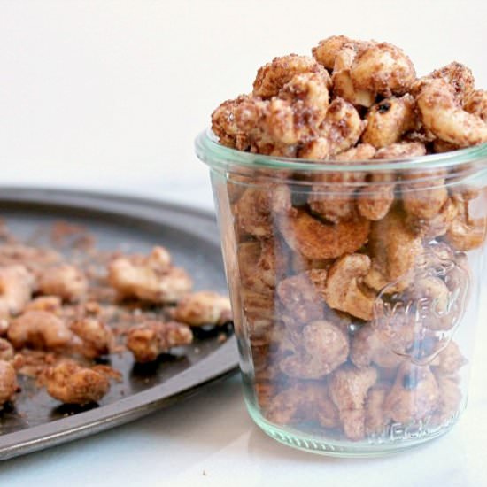Cinnamon Sugar Cashews - Recipe photo by Marnely Rodriguez