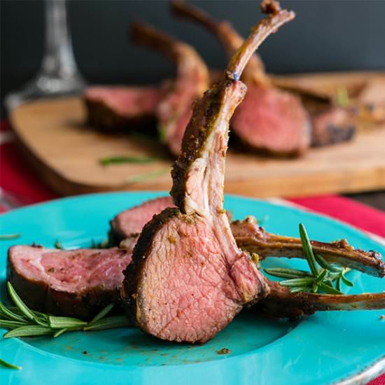 Smoked Grilled New Zealand Lamb - Recipe photo by slapyodaddybbq