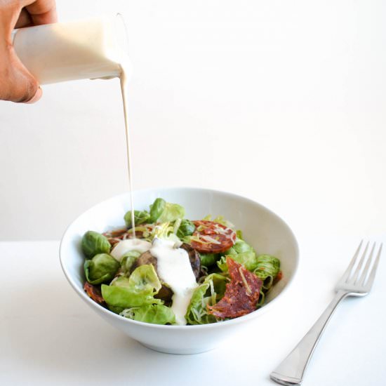 Brussels Sprout Salad - Recipe photo by Diverse Dinners