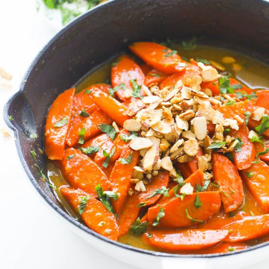 Pineapple Ginger-Glazed Carrots - Recipe photo by Immaculatebites