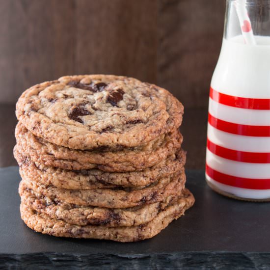 Bakery Style Chocolate Chunk Cookie - Recipe photo by littlesweetbaker