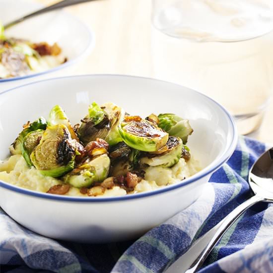 Brussels Sprouts and Pancetta - Recipe photo by justalittlebitofbacon