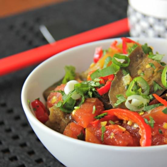 Vietnamese Eggplant Claypot - Recipe photo by CompassandFork