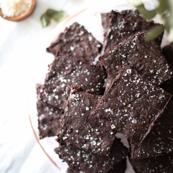 Genius Salted Cocoa Brownies - Recipe photo by mattersofthebelly