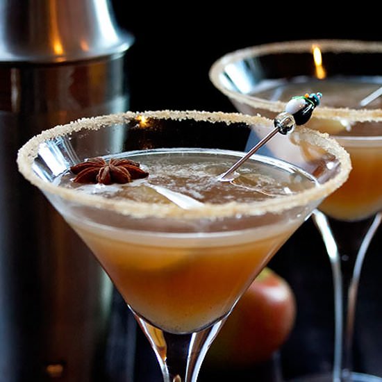 Apple Cider Caramel Martini - Recipe photo by Cooks With Cocktails
