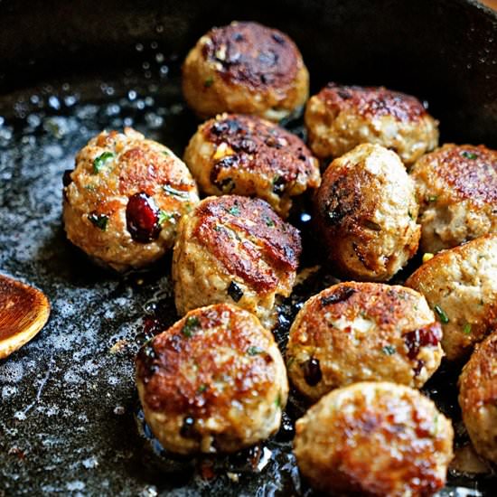 Persian Meatballs & Dried Cherries - Recipe photo by keviniscooking