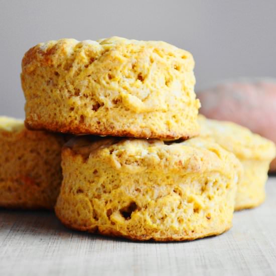 Sweet Potato Biscuits - Recipe photo by jeanieandluluskitchen