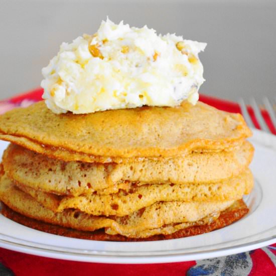 Sweet Potato Pancakes - Recipe photo by jeanieandluluskitchen
