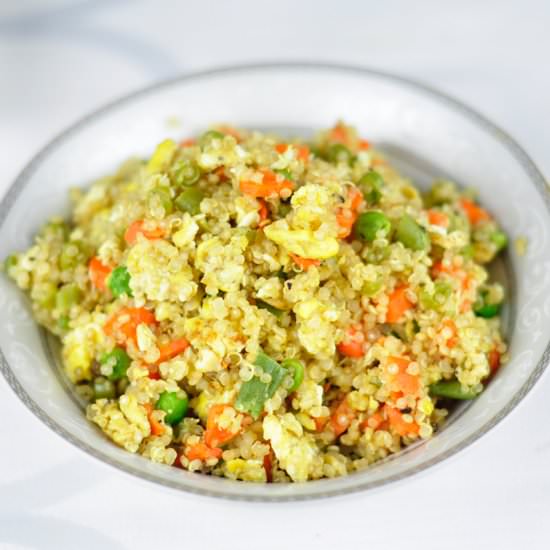Quinoa Fried Rice - Recipe photo by Antonet