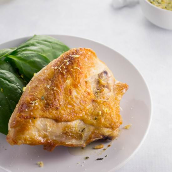 Crispy Lemon Chicken & Finish Salt - Recipe photo by theocdkitchen