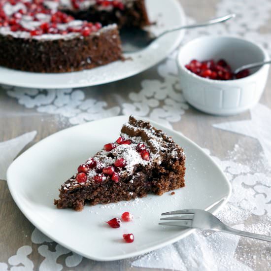 Chocolate Olive Oil Cake - Recipe photo by flavouredwithlove
