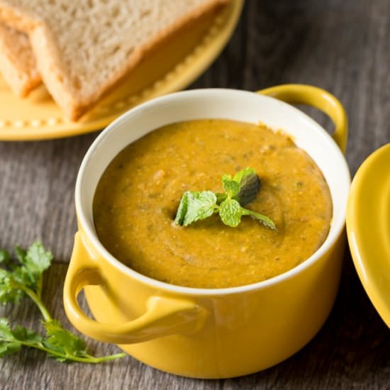 Vegetable Dhansak - Recipe photo by currytrail