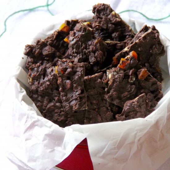 Chocolate Orange Granola Bark - Recipe photo by emmaslittlekitchen