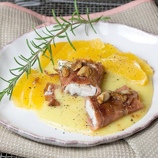Codfish with Ham and Orange Mash - Recipe photo by stylish living